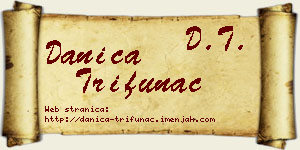 Danica Trifunac vizit kartica
